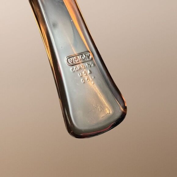 Vintage Corning Pyrex “Vision” Brown Glass 0.5 Sauce Pan & Lid Glassware - Picture 2 of 7